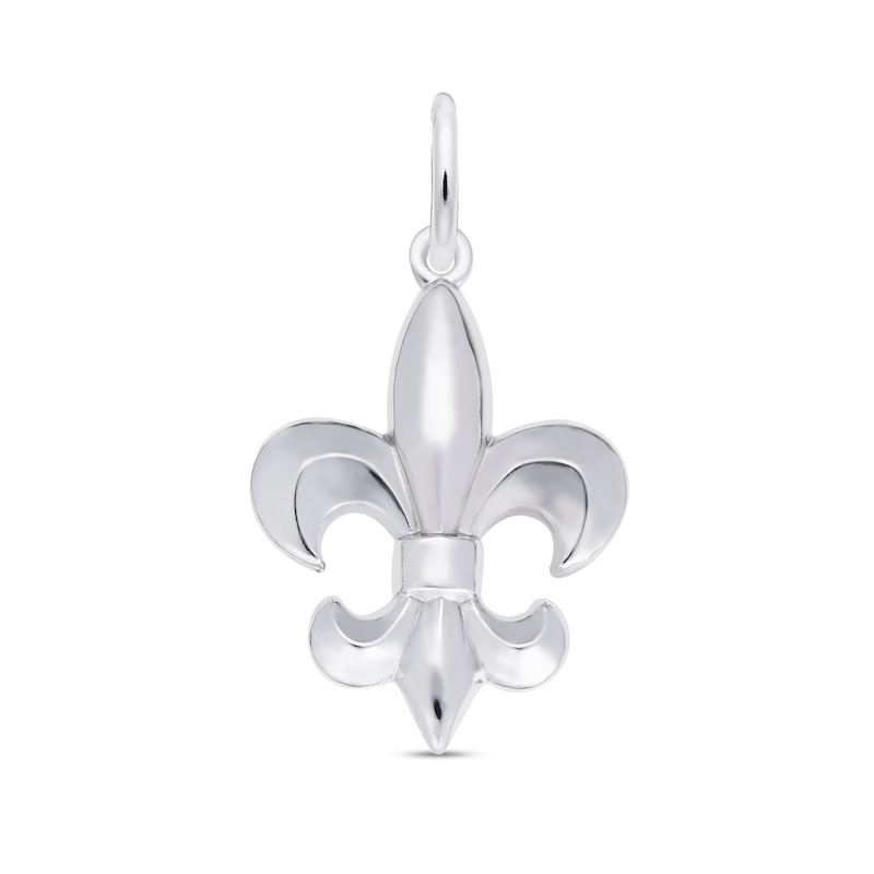 Main Image 1 of Rembrandt Charms® Fleur-de-Lis in Sterling Silver