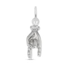 Thumbnail Image 1 of Rembrandt Charms® Good Luck Hand in Sterling Silver
