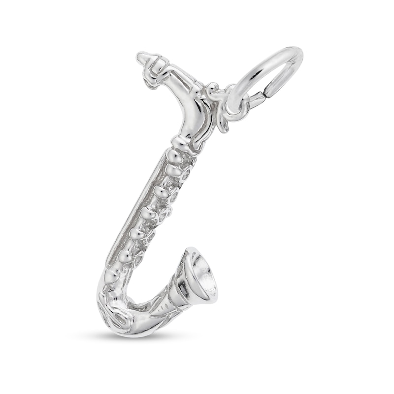 Main Image 1 of Rembrandt Charms® Saxophone in Sterling Silver