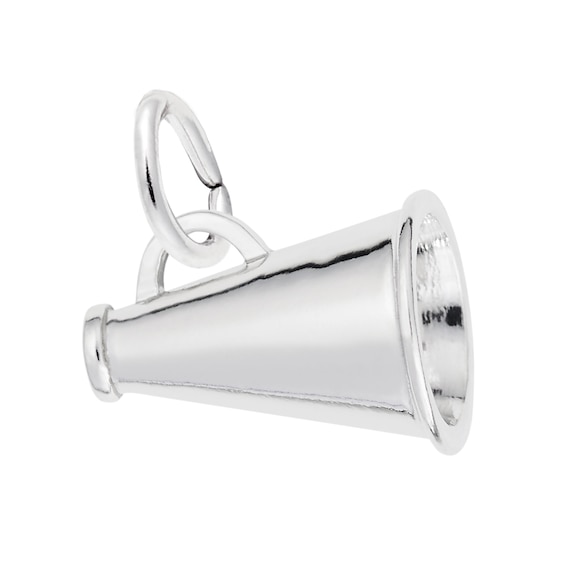 Rembrandt CharmsÂ® Megaphone in Sterling Silver