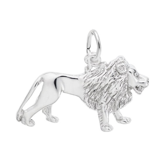 Rembrandt CharmsÂ® Lion in Sterling Silver