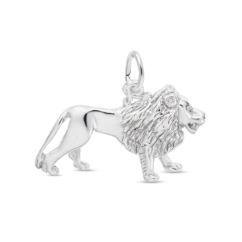 Main Image 1 of Rembrandt Charms® Lion in Sterling Silver