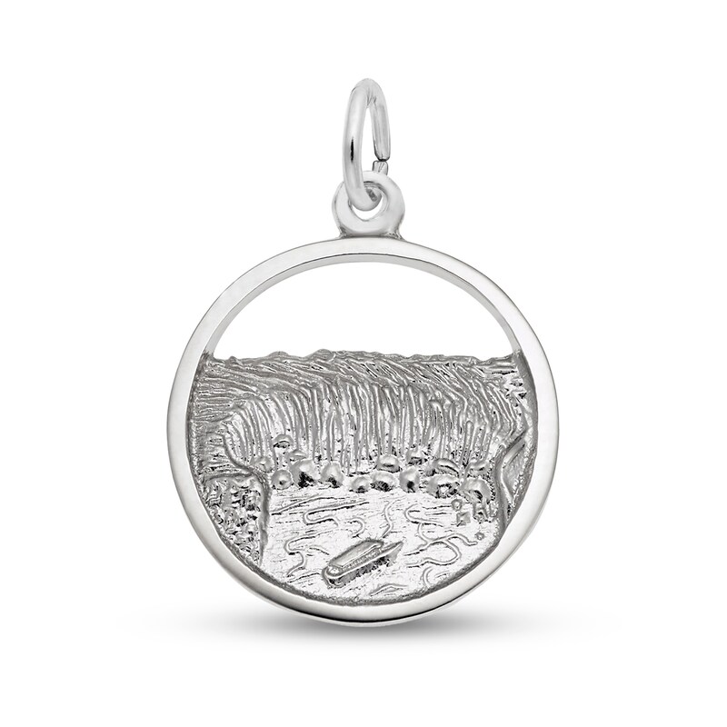 Main Image 1 of Rembrandt Charms® Niagara Falls in Sterling Silver
