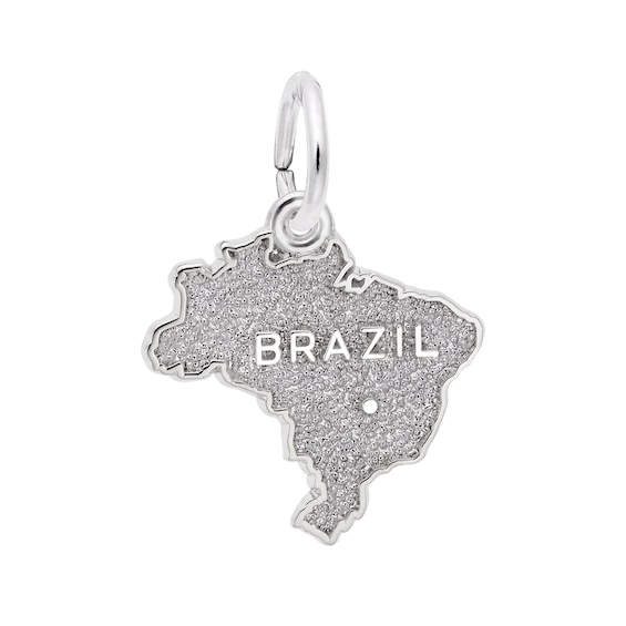 Rembrandt CharmsÂ® Brazil in Sterling Silver