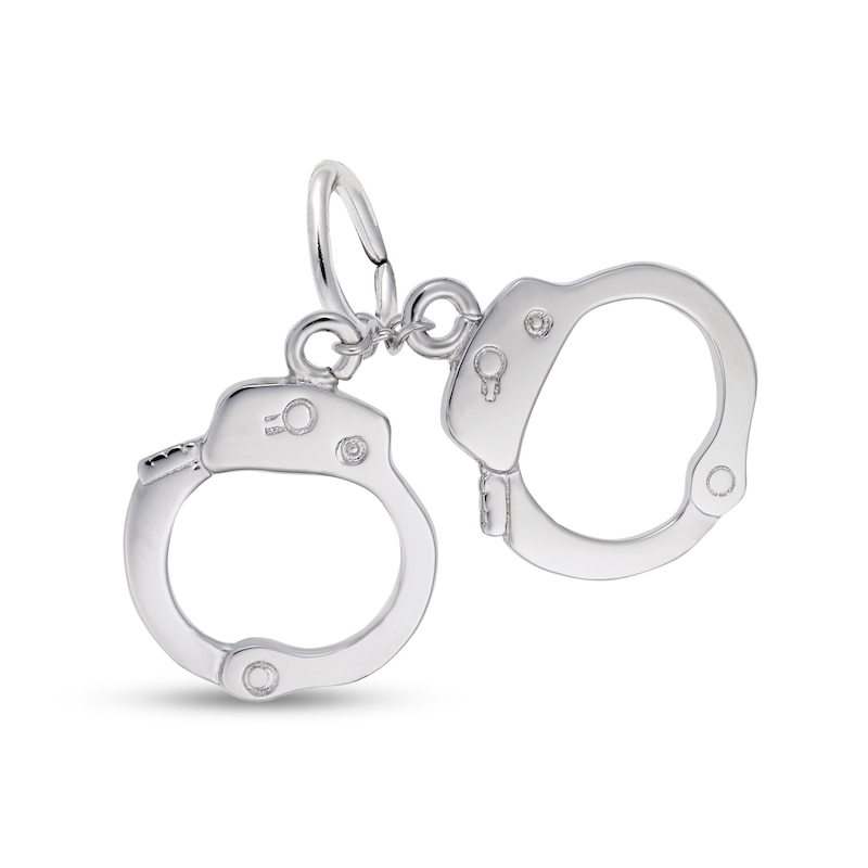 Main Image 1 of Rembrandt Charms® Handcuffs in Sterling Silver