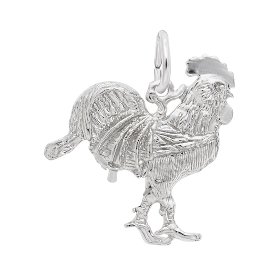 Rembrandt Charms® Rooster in Sterling Silver