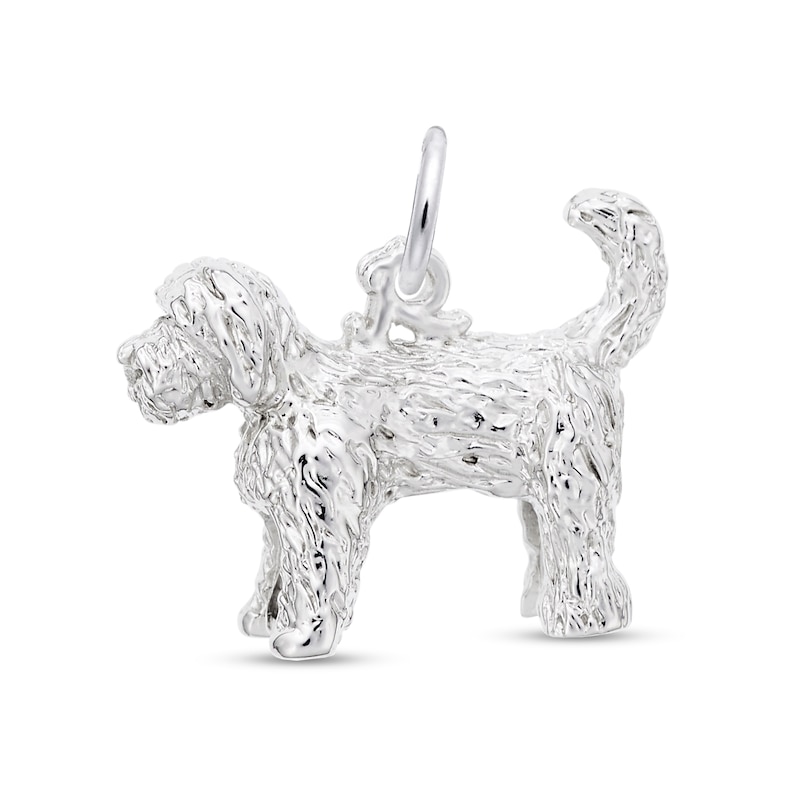 Main Image 1 of Rembrandt Charms® Labradoodle in Sterling Silver