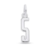Thumbnail Image 1 of Rembrandt Charms® Number 5 in Sterling Silver