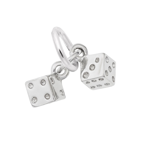Rembrandt CharmsÂ® Dice in Sterling Silver
