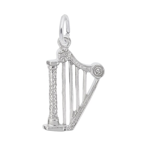 Rembrandt CharmsÂ® Harp in Sterling Silver