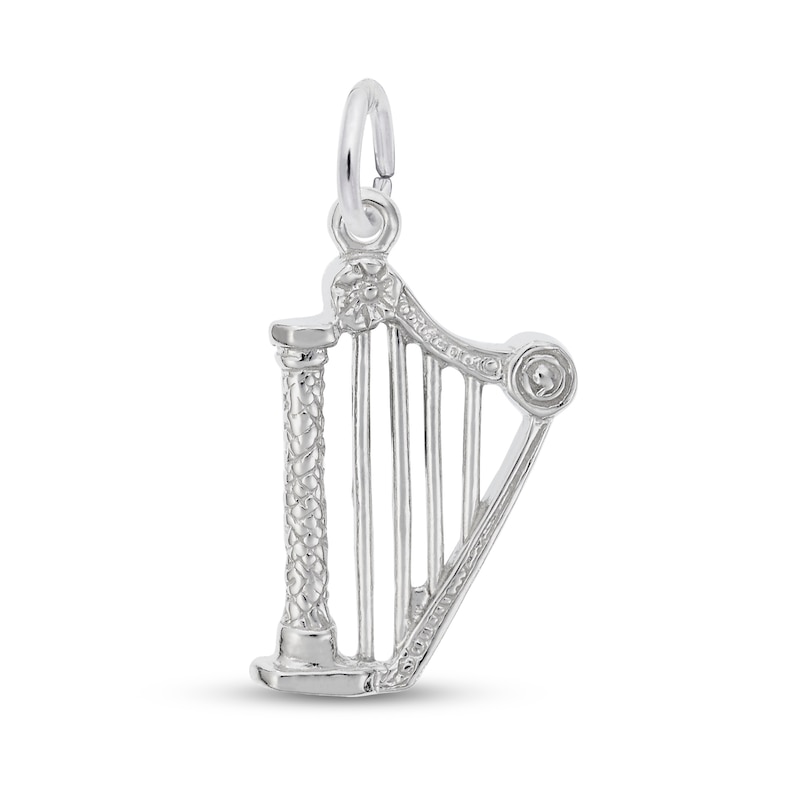 Main Image 1 of Rembrandt Charms® Harp in Sterling Silver