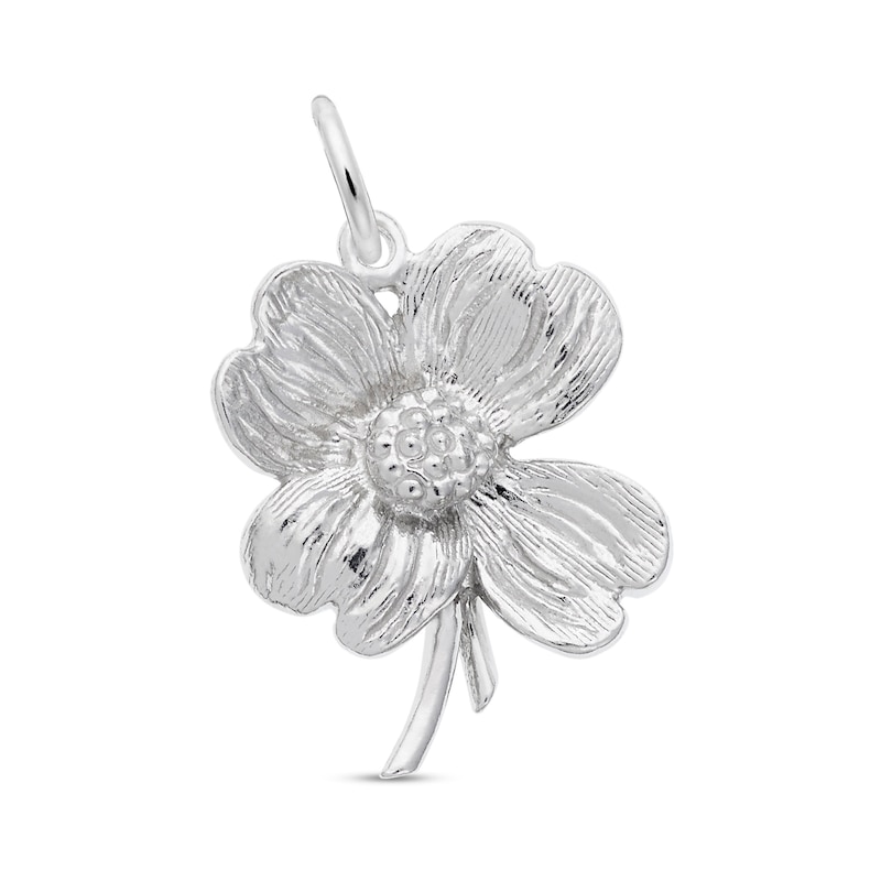 Main Image 1 of Rembrandt Charms® Dogwood in Sterling Silver