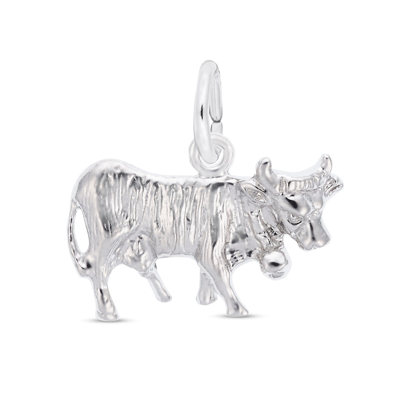 Rembrandt Cow Charm, Sterling Silver