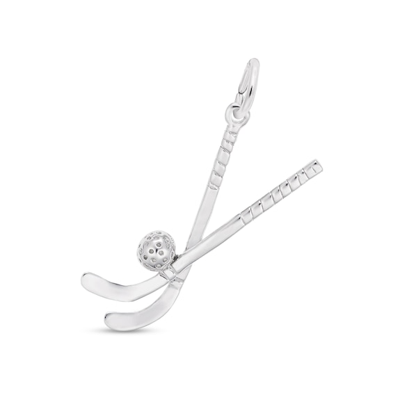 Rembrandt CharmsÂ® Field Hockey Sticks in Sterling Silver