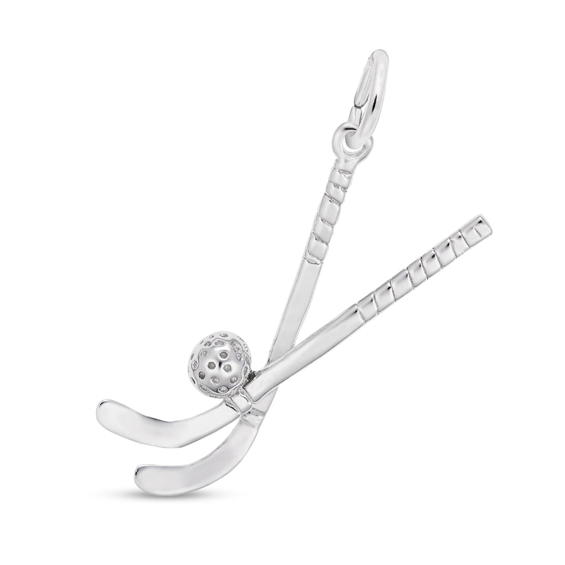 Main Image 1 of Rembrandt Charms® Field Hockey Sticks in Sterling Silver