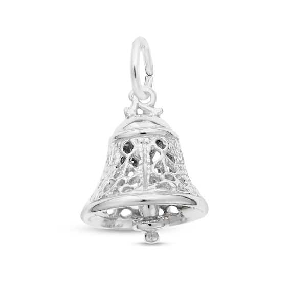 Rembrandt Charms® Filigree Bell in Sterling Silver