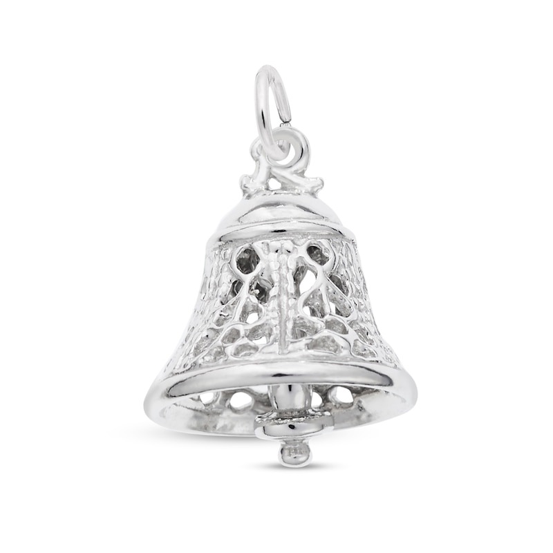 Main Image 1 of Rembrandt Charms® Filigree Bell in Sterling Silver