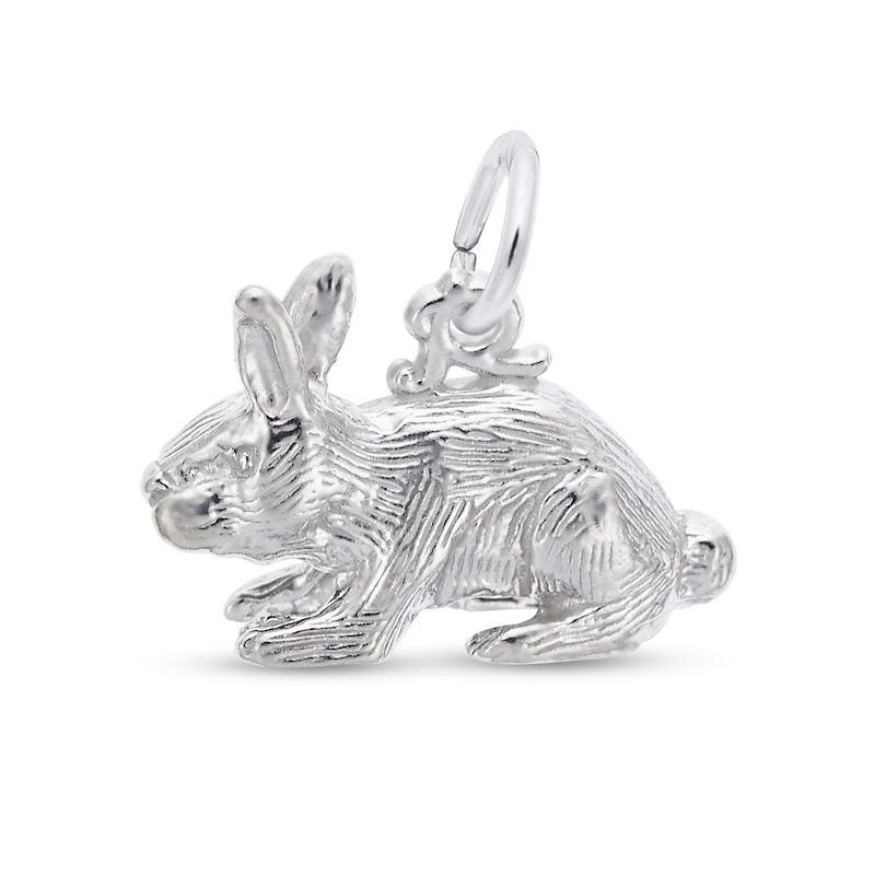 Main Image 1 of Rembrandt Charms® Rabbit in Sterling Silver