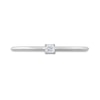 Thumbnail Image 3 of 1/20 CT. Princess-Cut Diamond Solitaire Promise Ring in 10K White Gold