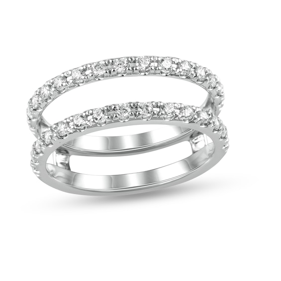 1/2 CT. T.w. Diamond Enhancer in 14K White Gold