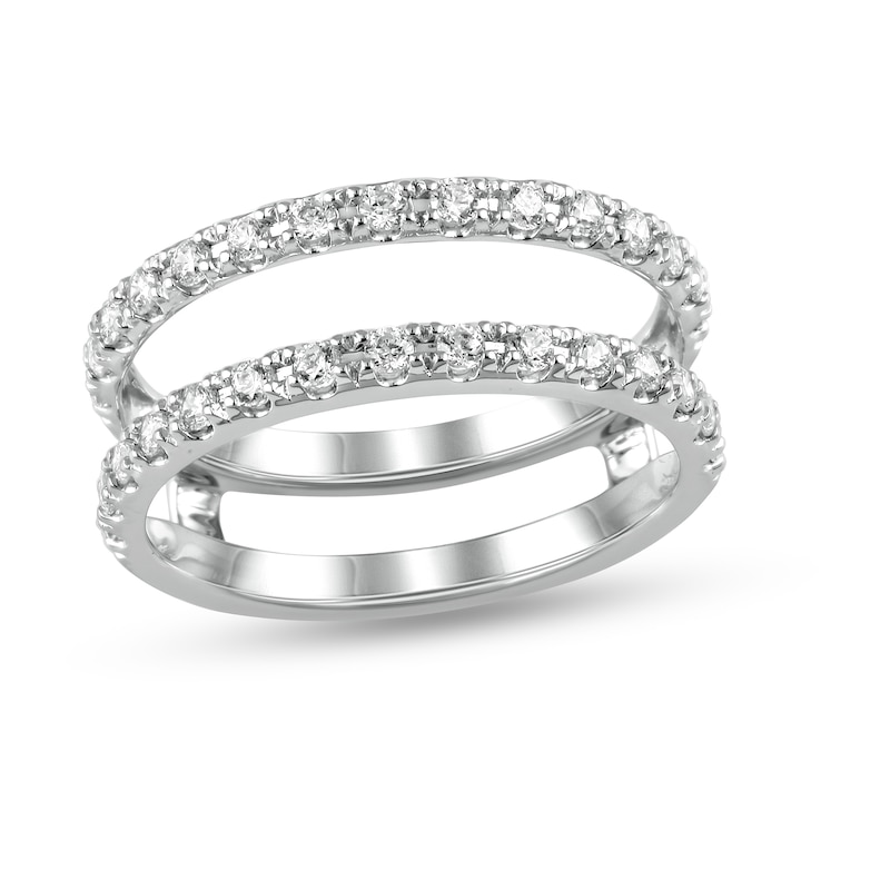 Main Image 1 of 1/2 CT. T.W. Diamond Enhancer in 14K White Gold