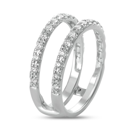 1/2 CT. T.w. Diamond Enhancer in 14K White Gold