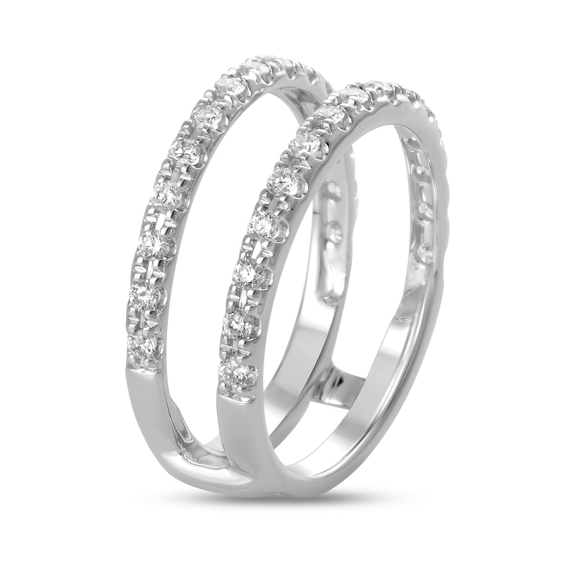 Main Image 2 of 1/2 CT. T.W. Diamond Enhancer in 14K White Gold