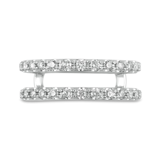 1/2 CT. T.w. Diamond Enhancer in 14K White Gold