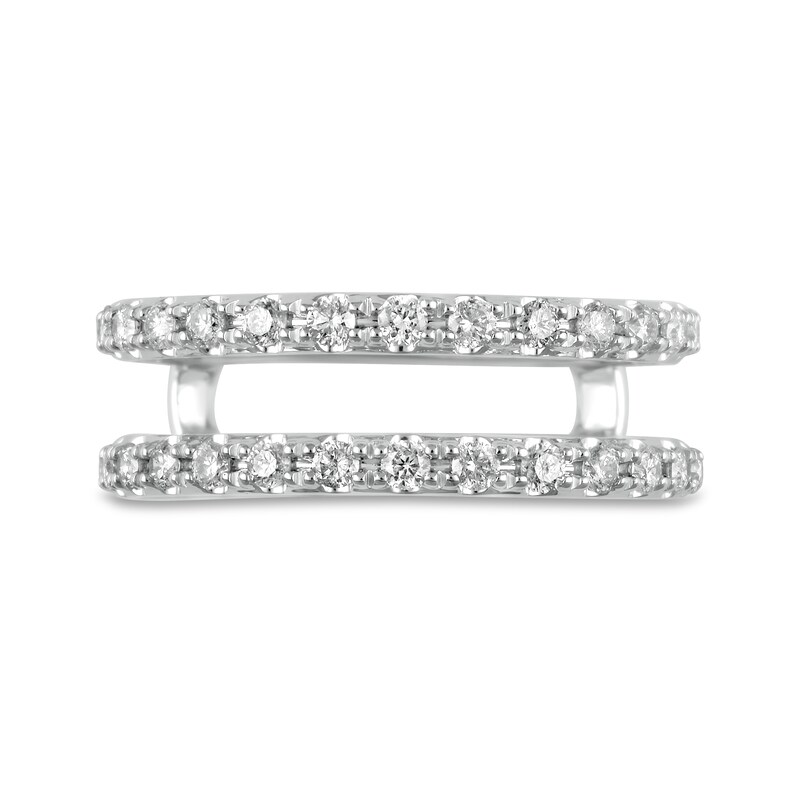 Main Image 3 of 1/2 CT. T.W. Diamond Enhancer in 14K White Gold