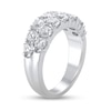 Thumbnail Image 2 of 2 CT. T.W. Diamond Double Row Anniversary Band in 10K White Gold