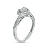 Thumbnail Image 3 of 1/5 CT. T.W. Heart-Shaped Multi-Diamond Frame Ring in 10K White Gold