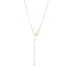 Thumbnail Image 3 of Mini Heart Dangle Station Necklace in 10K Gold
