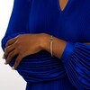 Thumbnail Image 2 of 5.0mm Emerald Duo Rope Bangle in Sterling Silver and 10K Gold