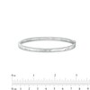 Thumbnail Image 3 of 1/3 CT. T.W. Marquise and Round Diamond Alternating Bangle in 10K White Gold – 7.5"