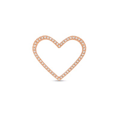Hot Pink Crystal Goldtone Heart Custom Year Stainless Steel Heart Bead Charm Mini October Hot Pink Crystal Goldtone Heart Custom Year Stainless Steel Heart Bead Charm Mini October