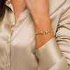 Thumbnail Image 2 of Etched Arrow Triangular Geometric Cuff in 10K Gold