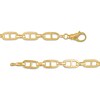Thumbnail Image 3 of 7.0mm Mariner Chain Necklace in Hollow 10K Gold - 18"