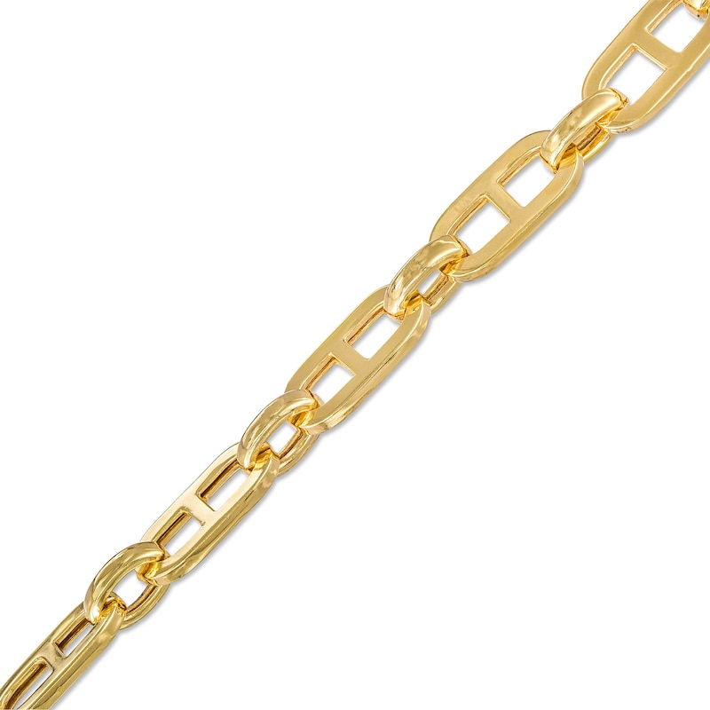 7.0mm Mariner Chain Bracelet in Hollow 10K Gold - 7.5"