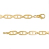 Thumbnail Image 3 of 7.0mm Mariner Chain Bracelet in Hollow 10K Gold - 7.5"