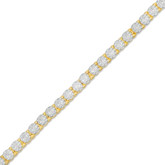 2 CT. T.w. Diamond Tennis Bracelet in 10K Gold