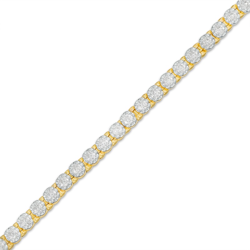 2 CT. T.W. Diamond Tennis Bracelet in 10K Gold