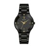 Thumbnail Image 0 of Ladies' Bulova Modern Millenia Diamond Accent Black IP Ceramic Watch with Black Mother-of-Pearl Dial (Model: 98R293)