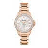 Thumbnail Image 0 of Ladies' Bulova Marine Star 1/10 CT. T.W. Diamond Rose-Tone Watch with Mother-of-Pearl Dial (Model: 98R295)