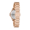 Thumbnail Image 2 of Ladies' Bulova Marine Star 1/10 CT. T.W. Diamond Rose-Tone Watch with Mother-of-Pearl Dial (Model: 98R295)