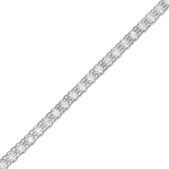 2 CT. T.w. Diamond Tennis Bracelet in 10K White Gold