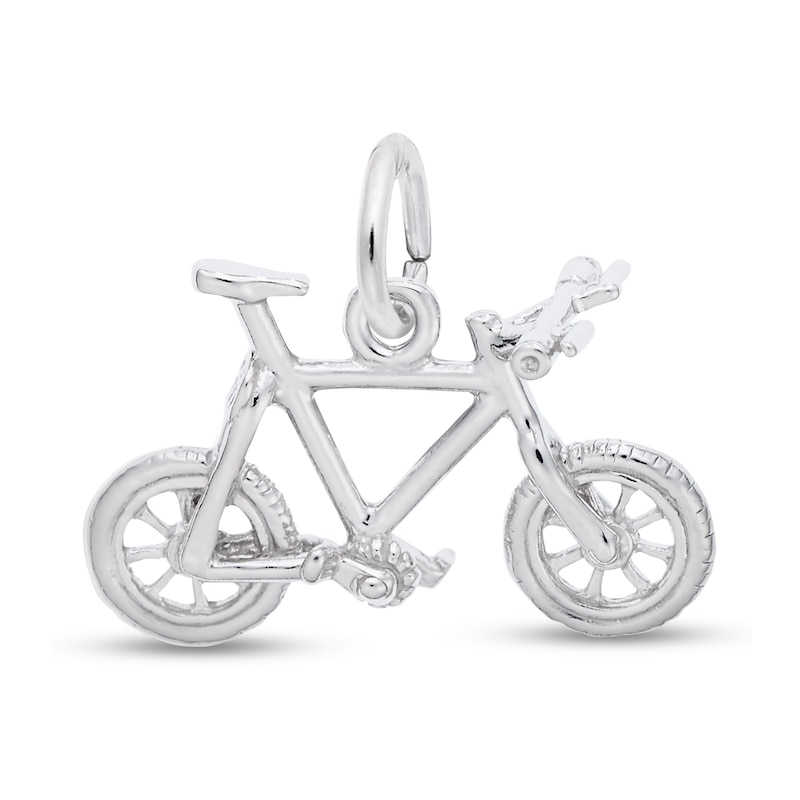 Main Image 1 of Rembrandt Charms® Mountain Bike in Sterling Silver