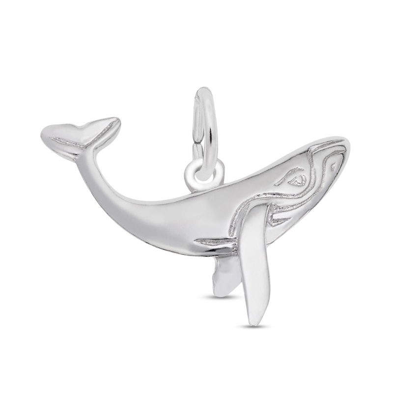 Main Image 1 of Rembrandt Charms® Whale in Sterling Silver