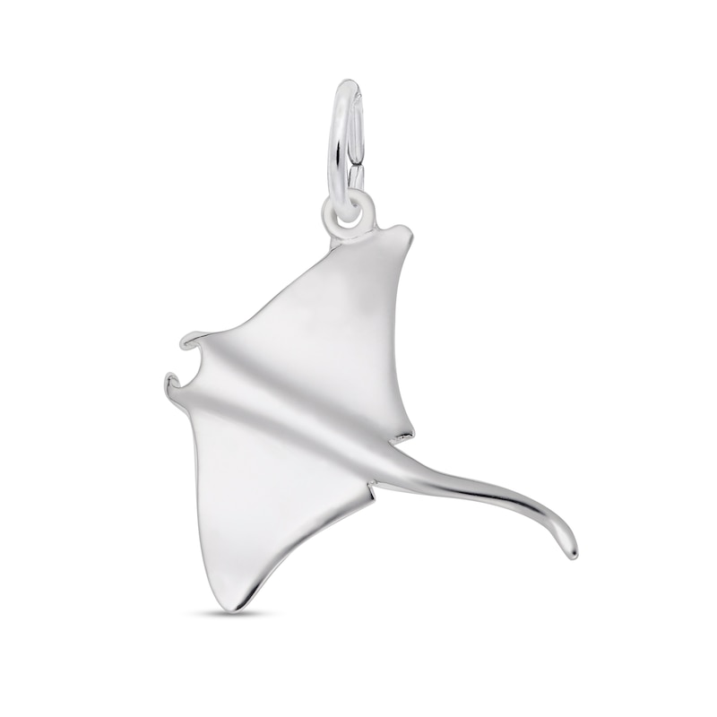 Main Image 1 of Rembrandt Charms® Manta Ray in Sterling Silver