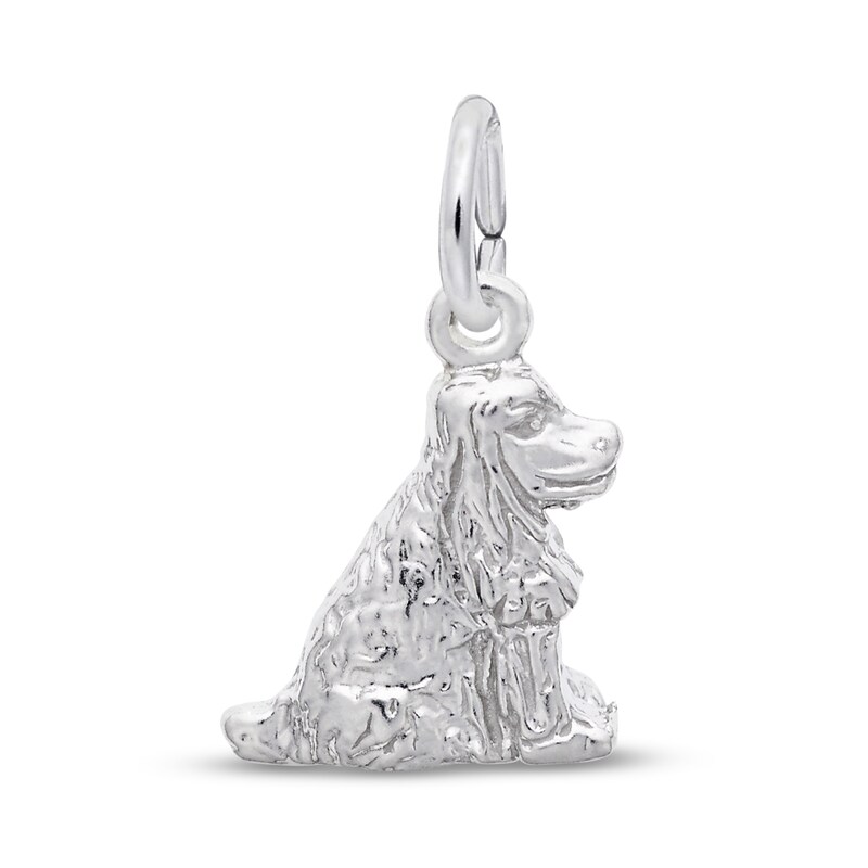 Main Image 1 of Rembrandt Charms® Cocker Spaniel in Sterling Silver