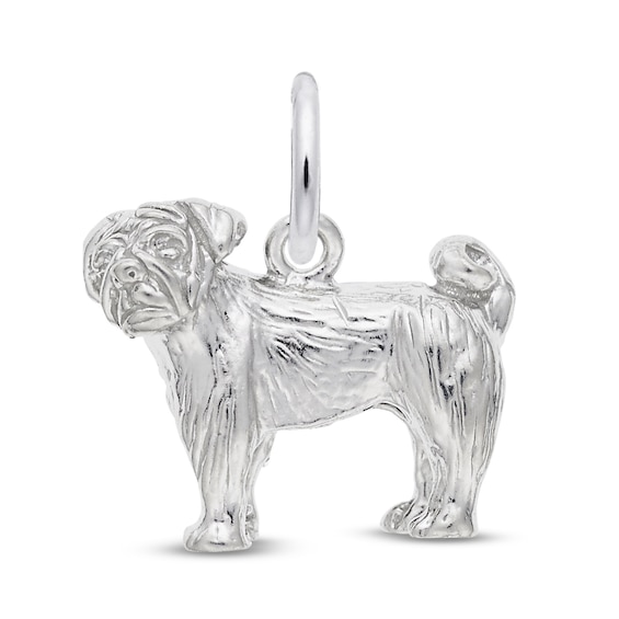 Rembrandt CharmsÂ® Pug in Sterling Silver